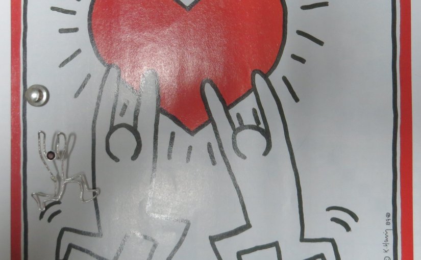 Keith Haring inspireert tot het maken van&nbsp;broches