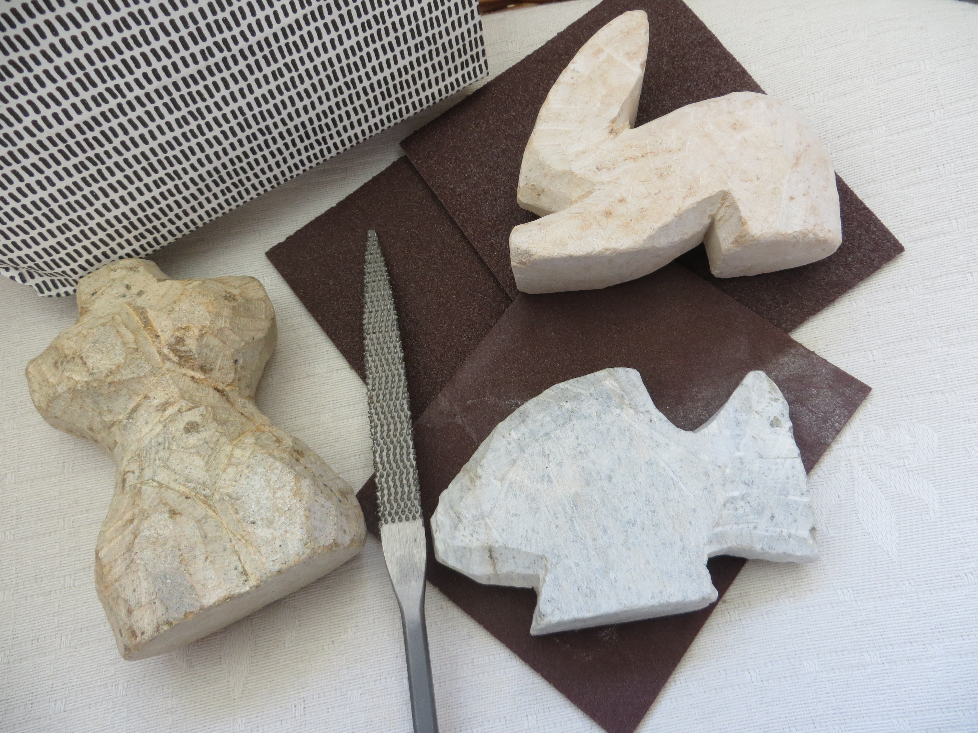 Speksteen bewerken (2)