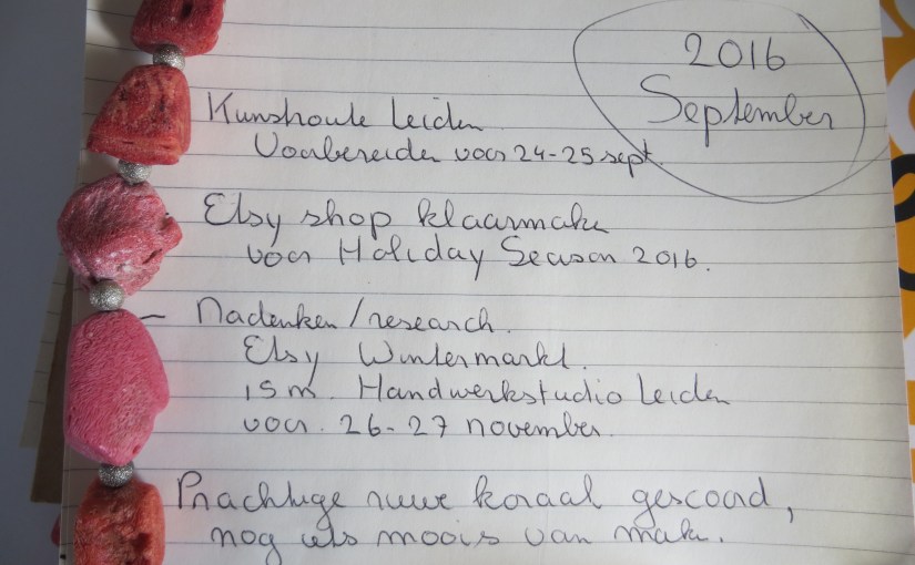 Plannetje voor September&nbsp;2016