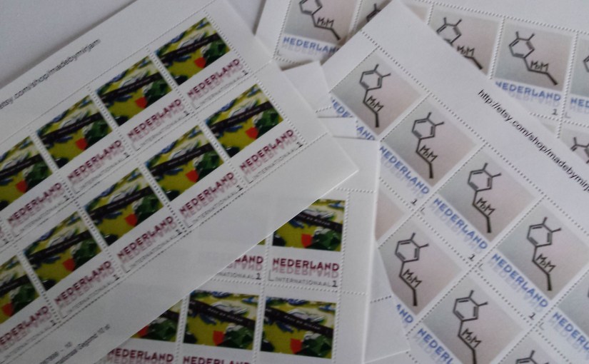 Mijn logo op&nbsp;postzegels