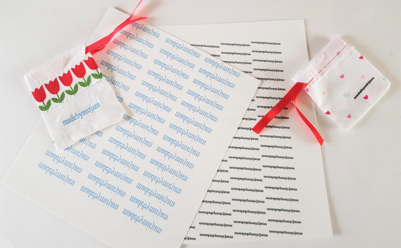 Zelf je textiel labels&nbsp;maken