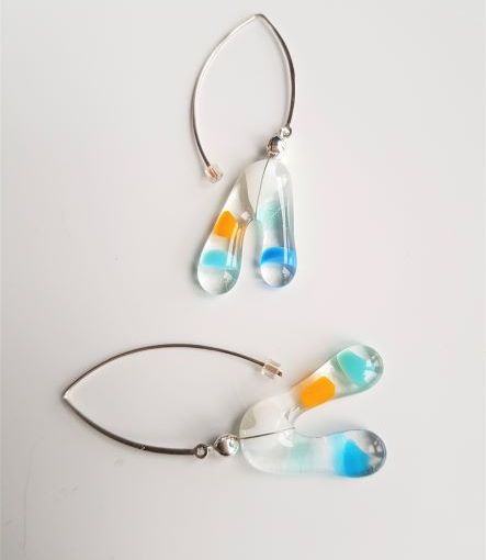 Glas-oorbellen, een uniek kunstwerkje aan je&nbsp;oor