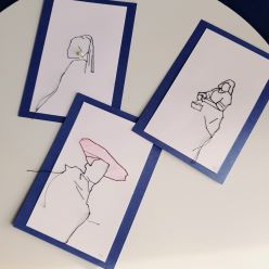 Naaldtekeningetjes maken….