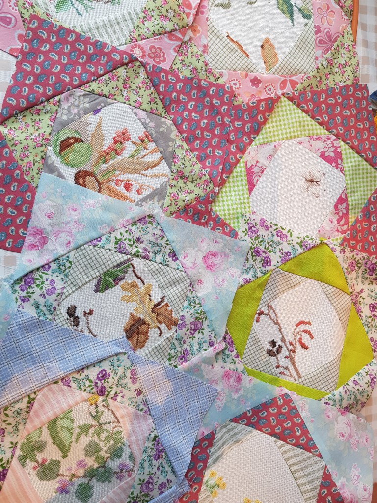 Quilt project met Lazy Economics Blocks